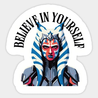 belived in yourself Sticker